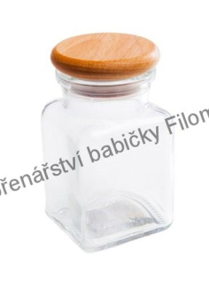 Kořenka s dřevěným víčkem - 150 ml